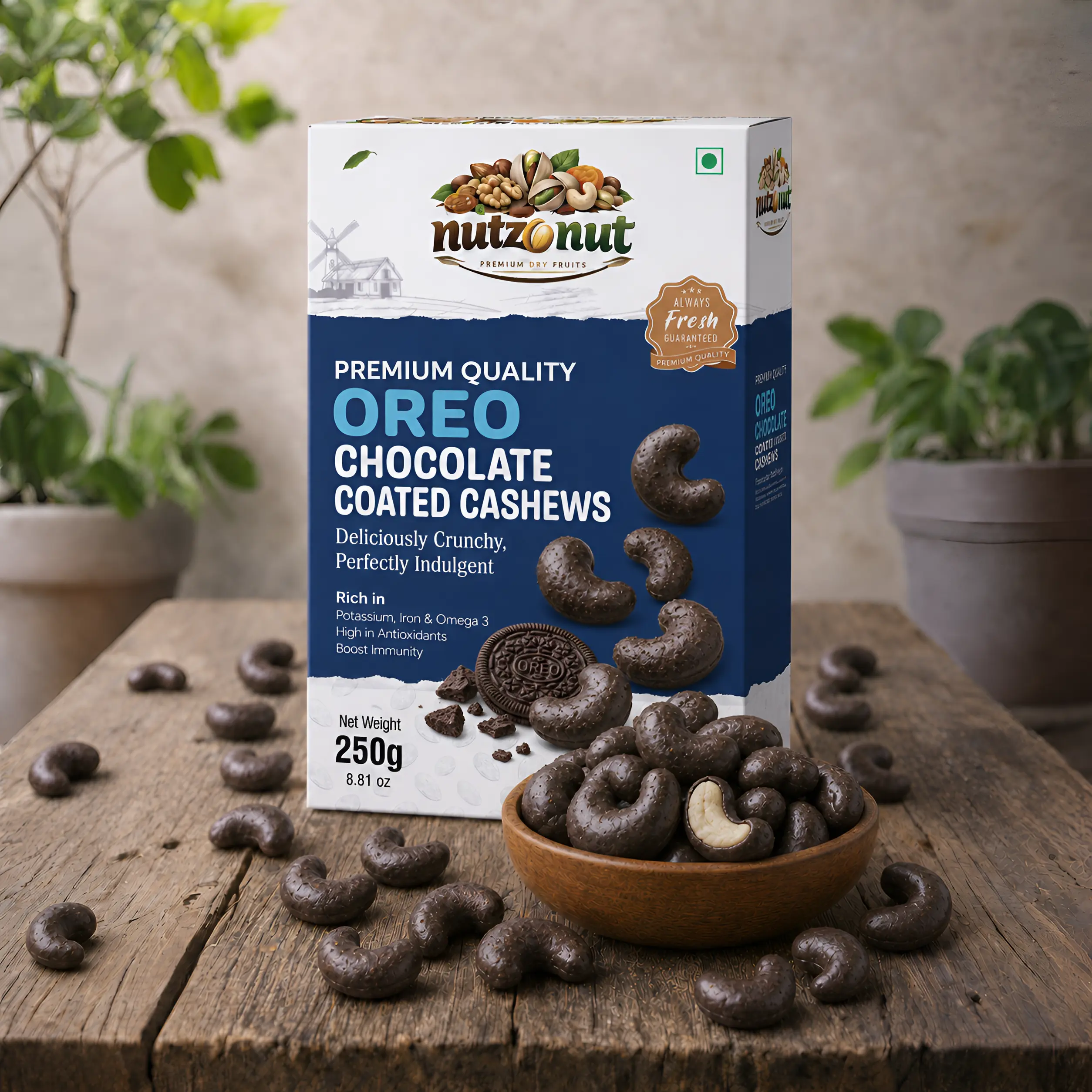 Cashews Chocolate Oreo