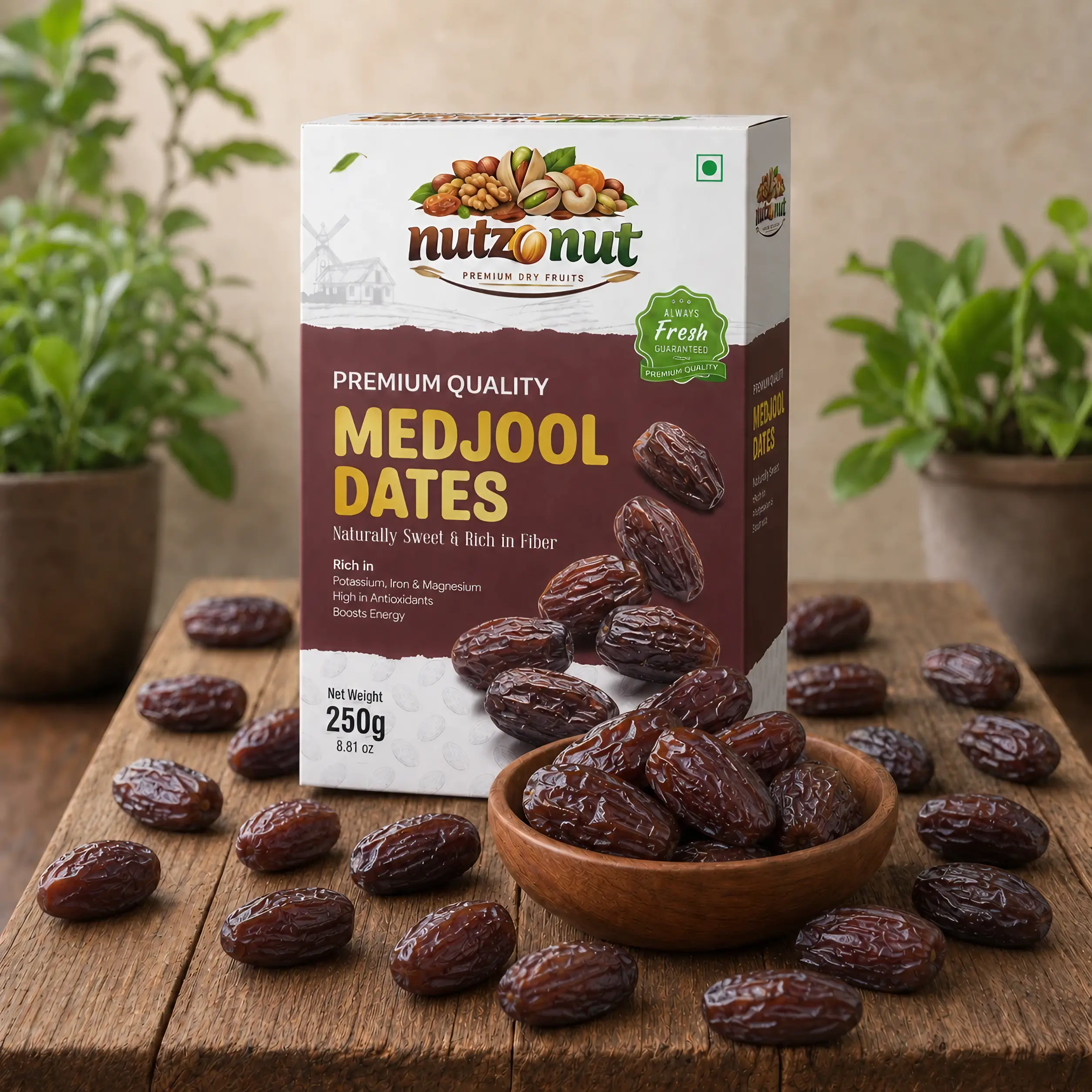 Morrocan Medjool Khajur (DATES)