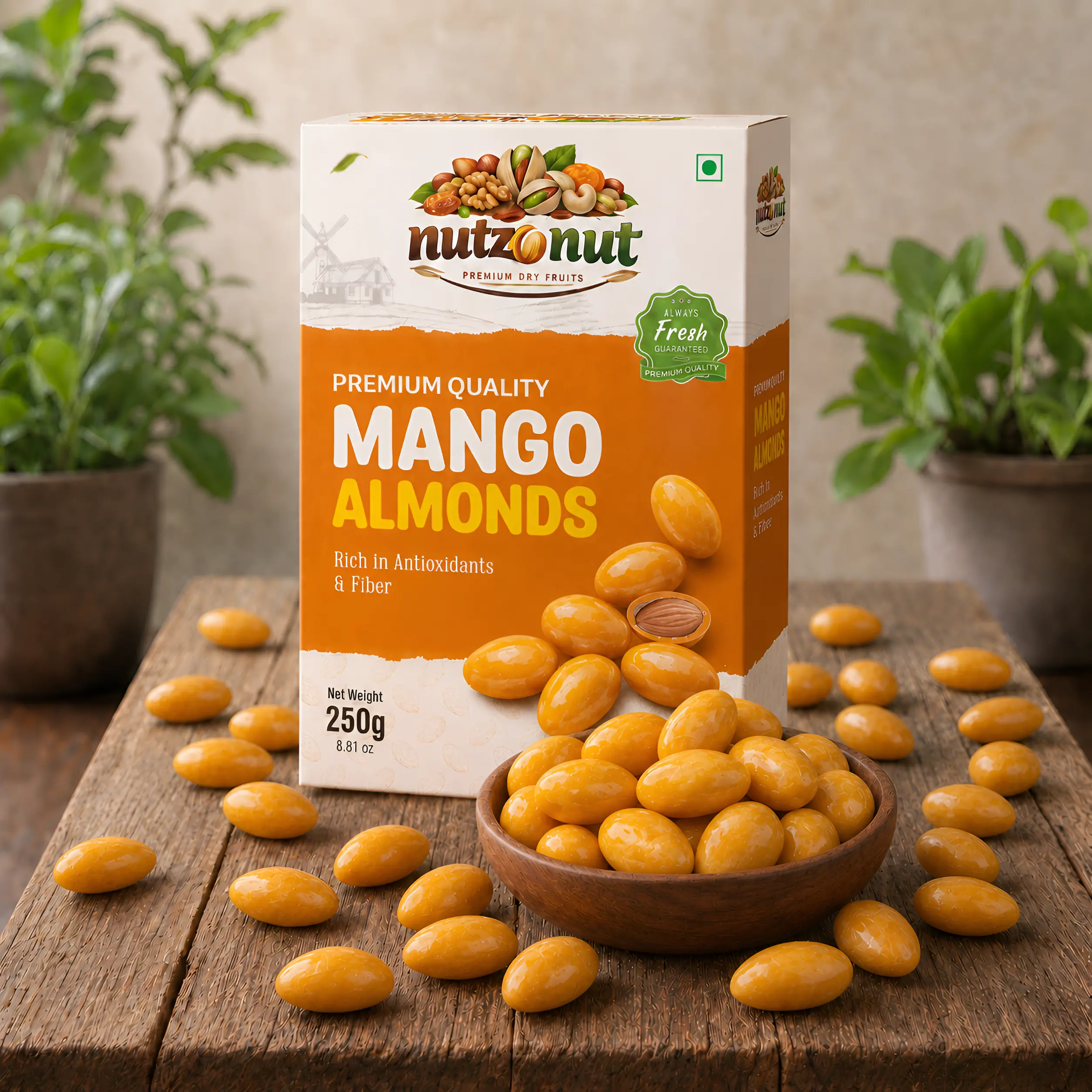 Almonds Mango