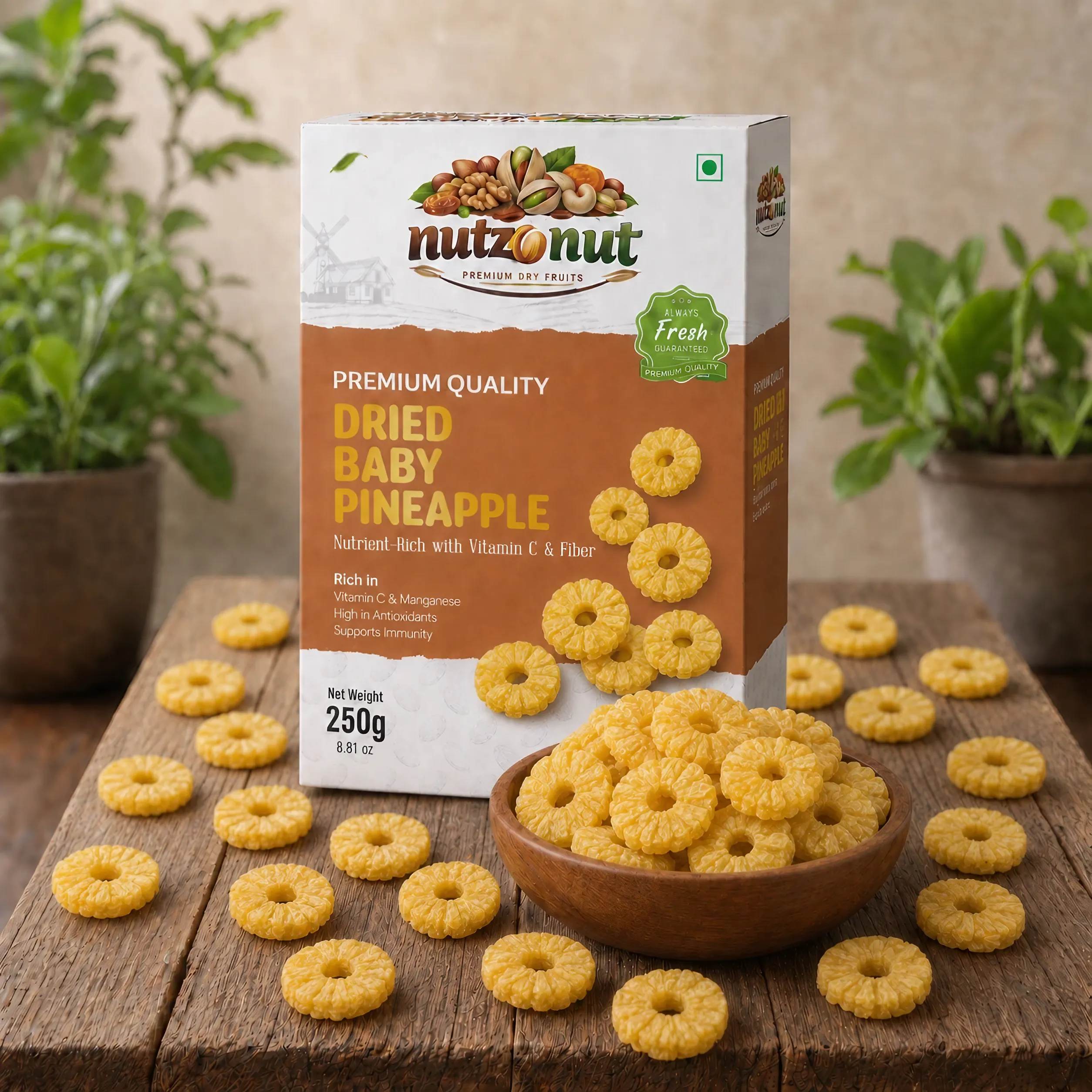 Dried Baby Pineapple