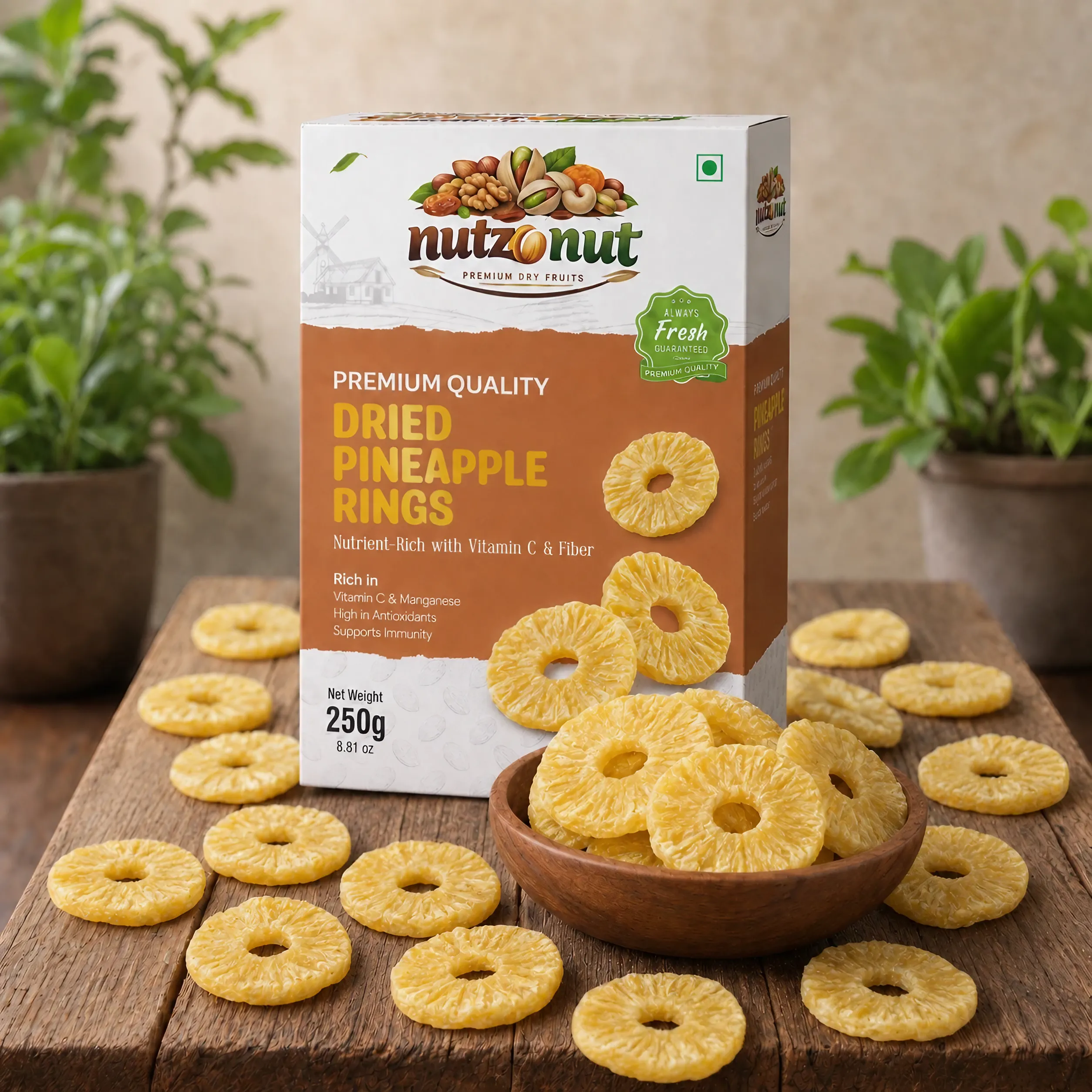 Dried Pineapple Rings