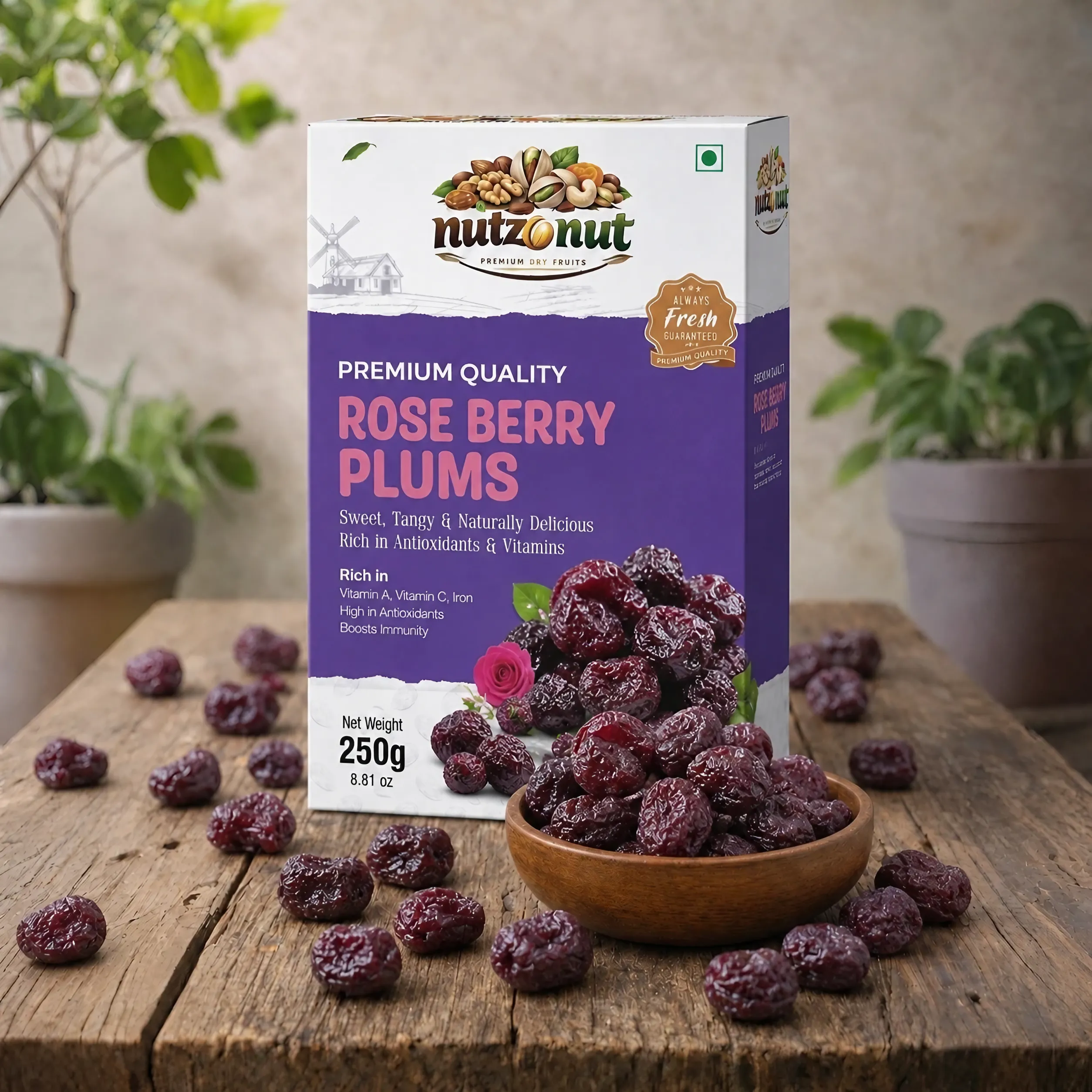 Rose Berry Plums