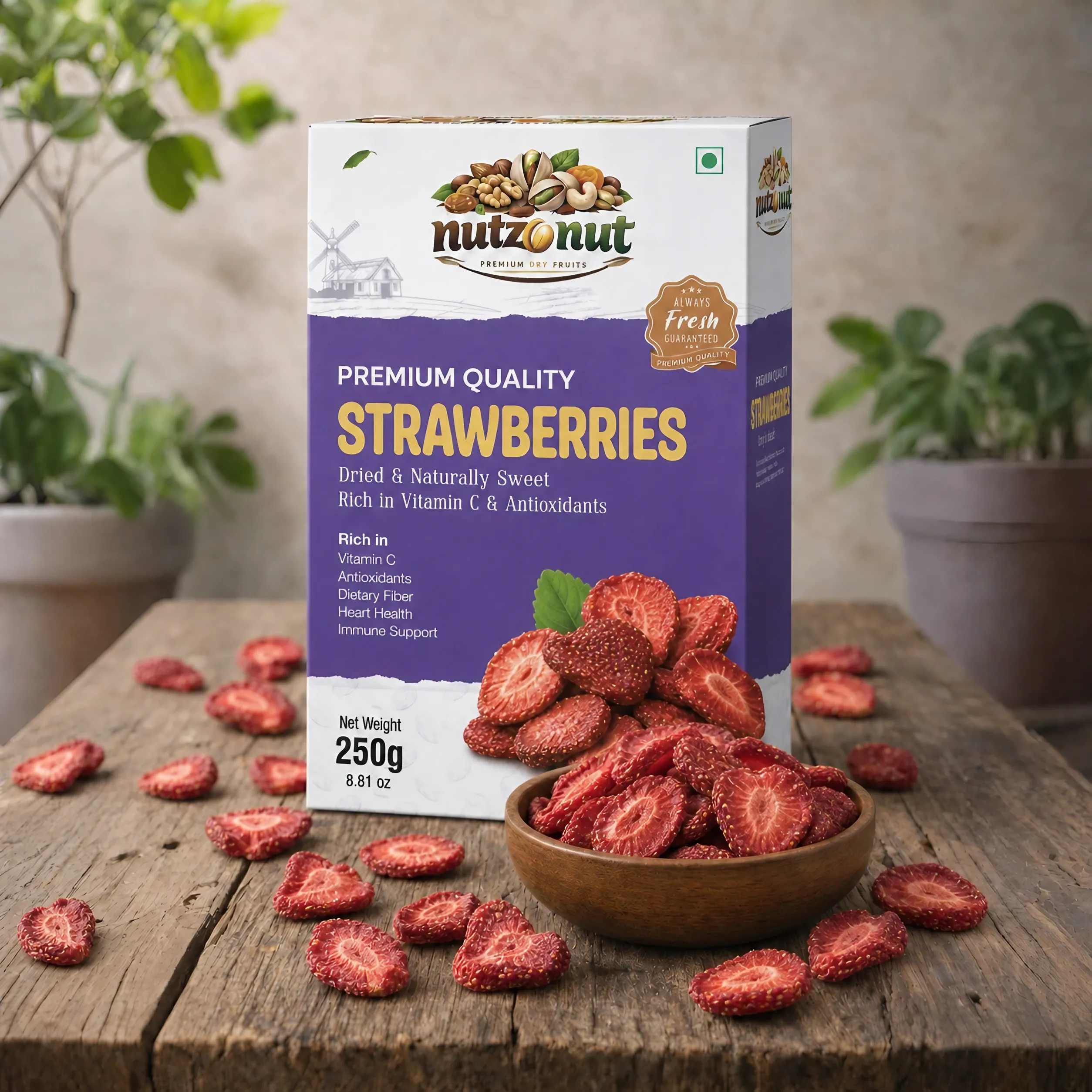 Dried Strawberries